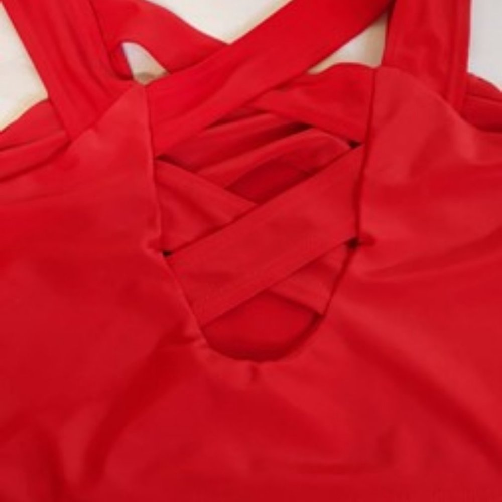 Red Bikini Set - Picture 2 of 3